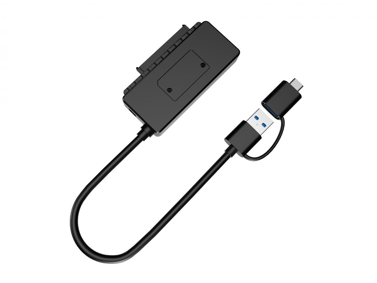 Conceptronic  ABBY21B USB to SATA 3.0 Adapter with Power Adapter 2.5"/3.5" SATA HDD/SSD