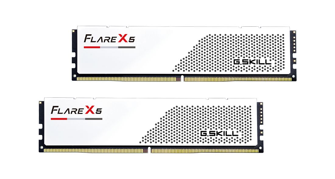 G.SKILL 64GB DDR5 6000MHz Kit(2x32GB) Flare X5 White