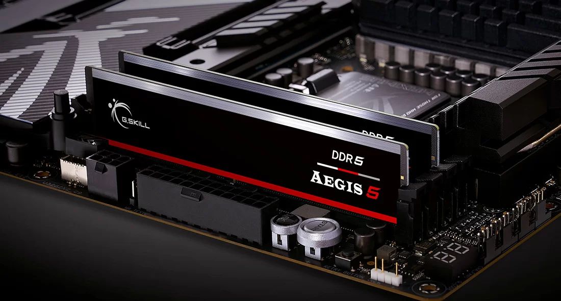 G.SKILL 64GB DDR5 6000MHz Kit(2x32GB) Aegis 5 Black