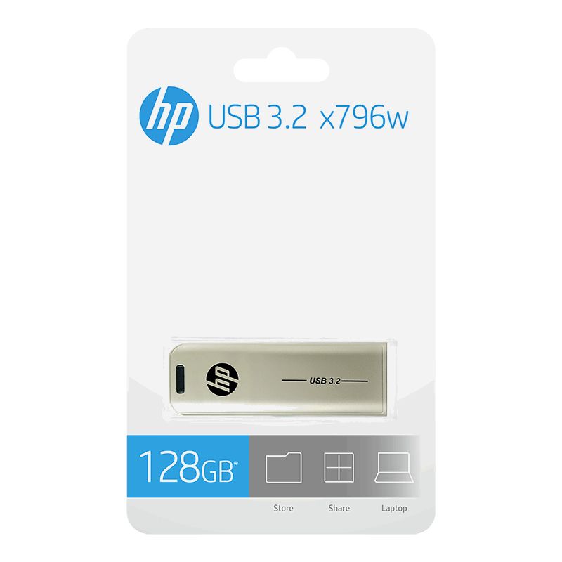 PNY 128GB x796w USB Flash Drive USB3.2 Metallic