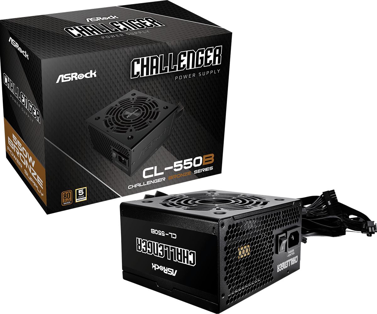 ASRock 550W 80+ Bronze Challanger CL-550B