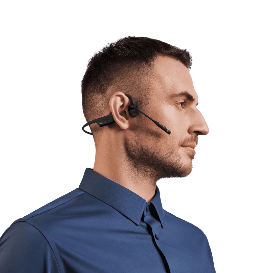 Shokz Opencomm2 UC 2025 Upgrade Wireless USB-A Headset Black