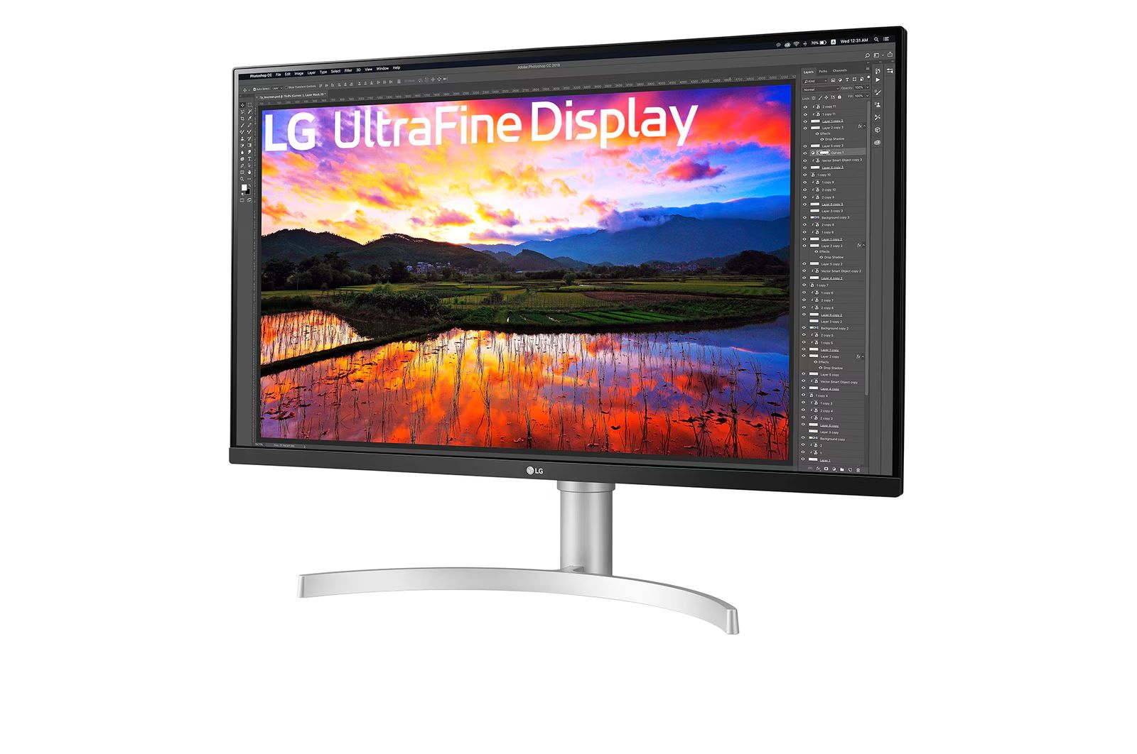 LG 31,5" 32UN650K-W IPS LED
