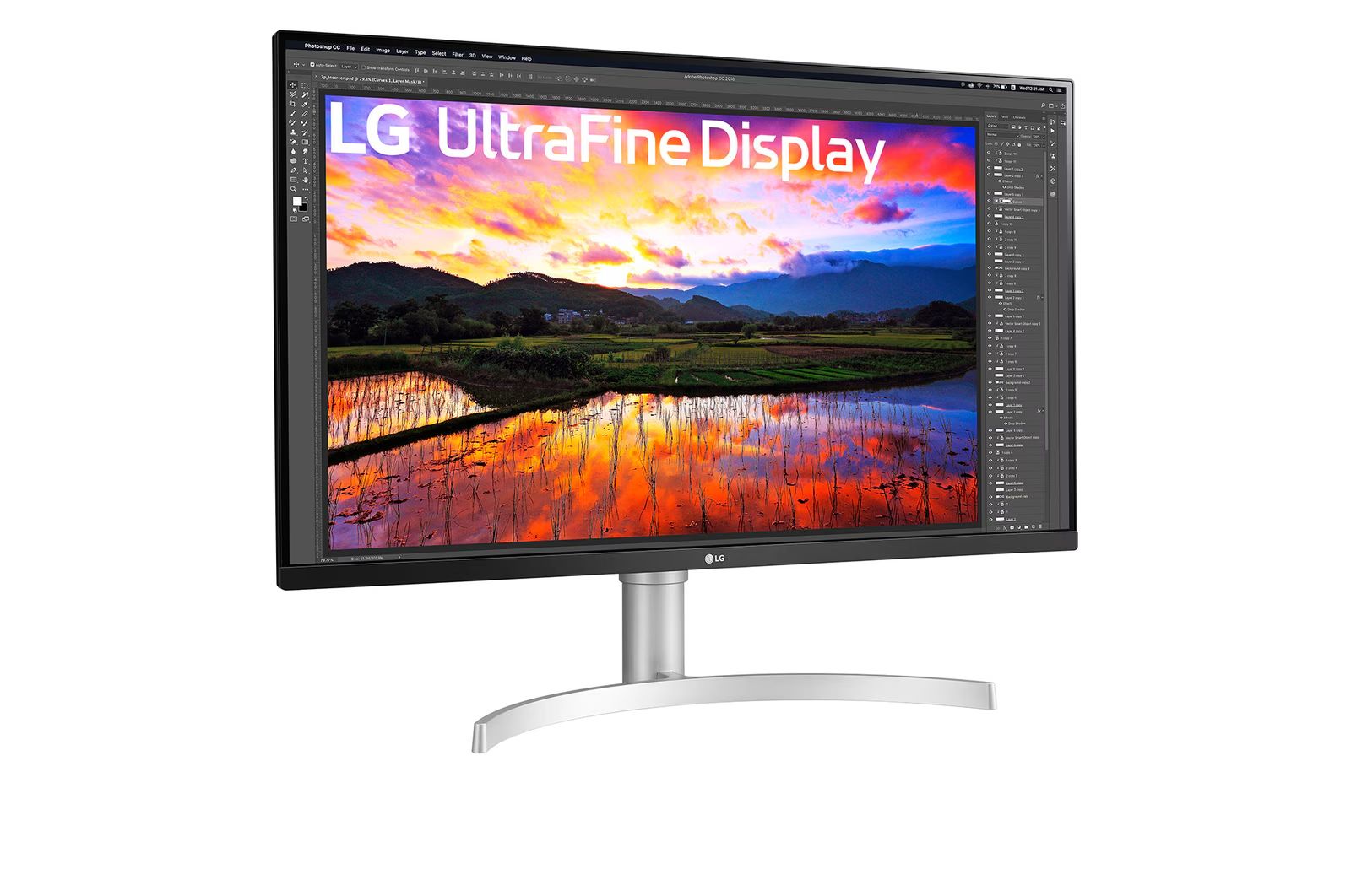 LG 31,5" 32UN650K-W IPS LED