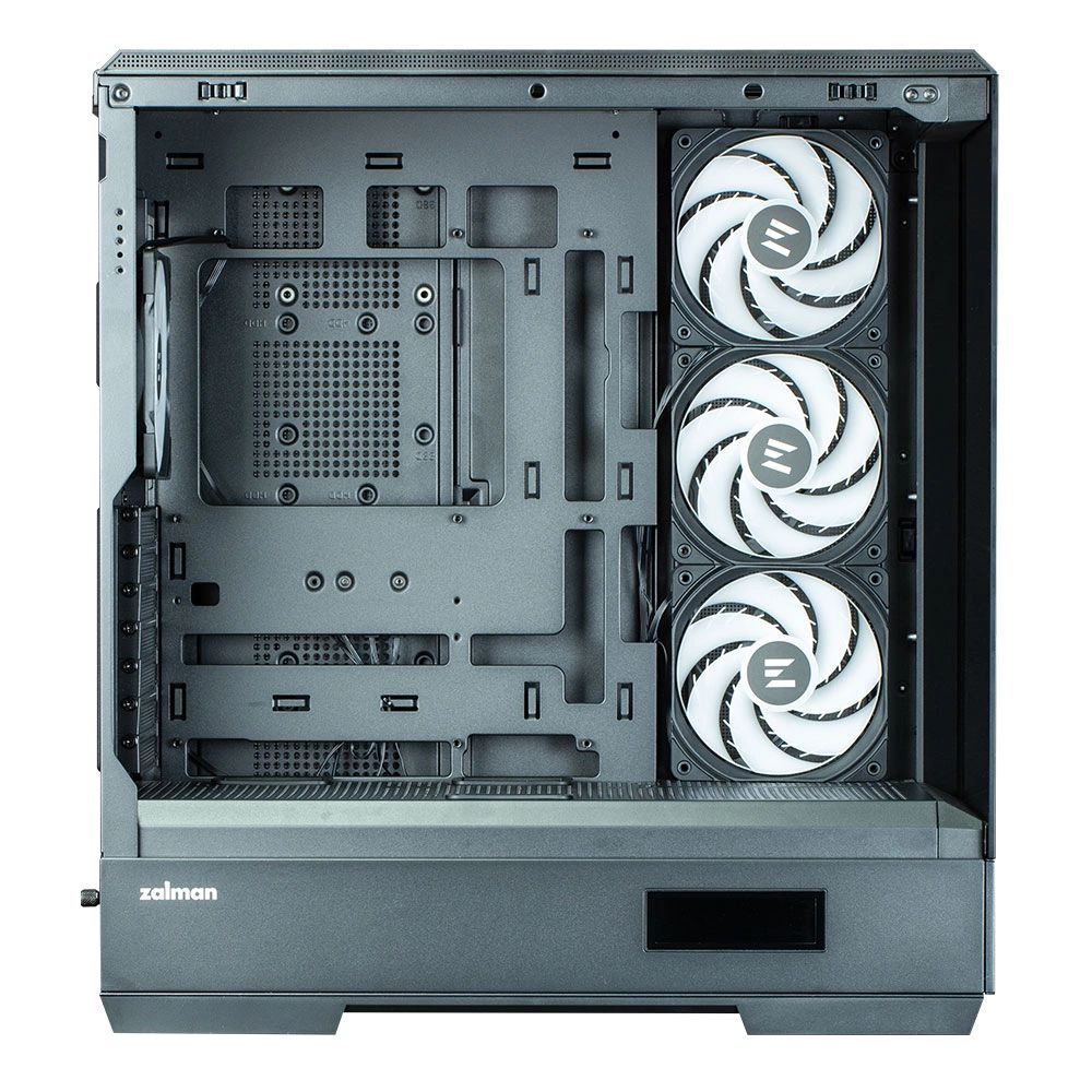 Zalman P50 DS Tempered Glass Black
