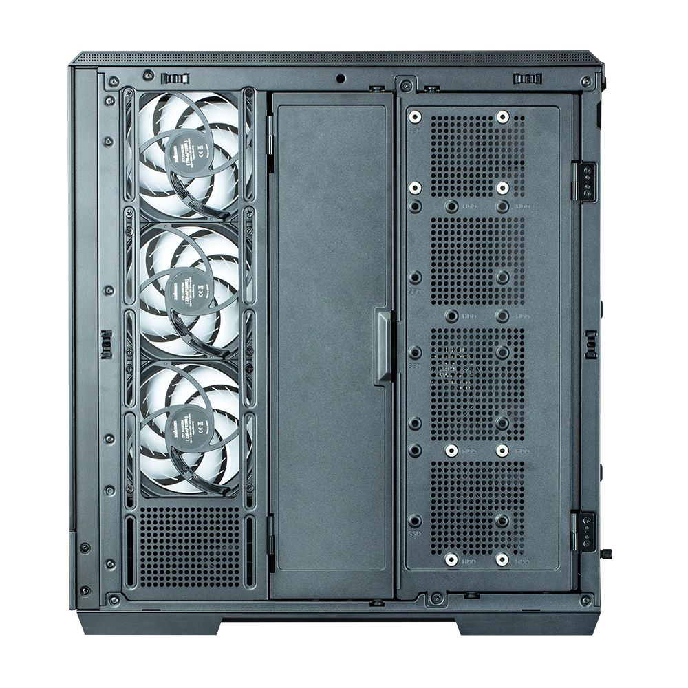 Zalman P50 DS Tempered Glass Black