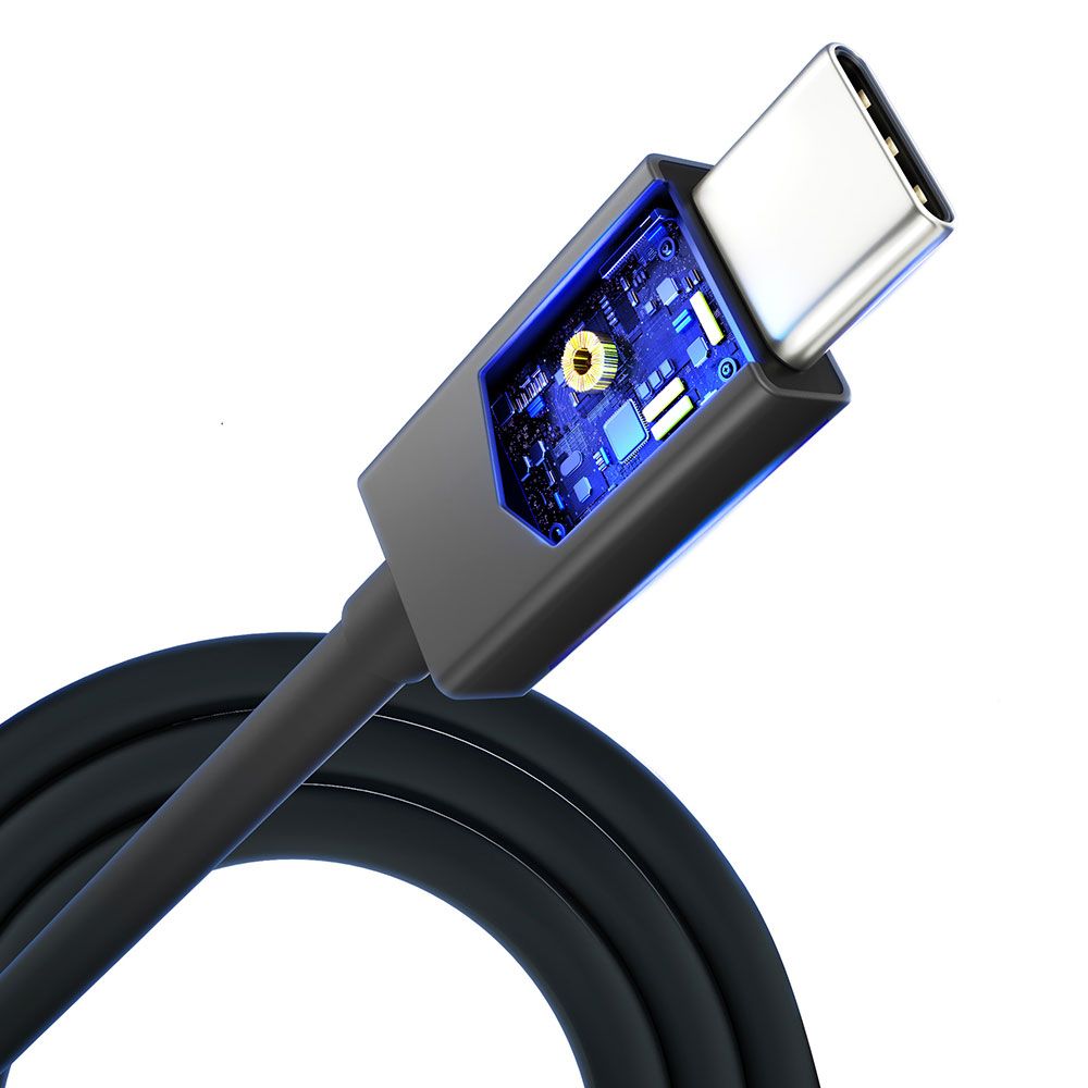 3mk Hyper ThunderBolt kábel 240W 1m Black