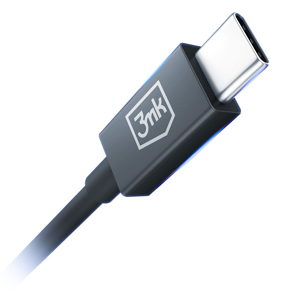 3mk Hyper ThunderBolt kábel 240W 1m Black