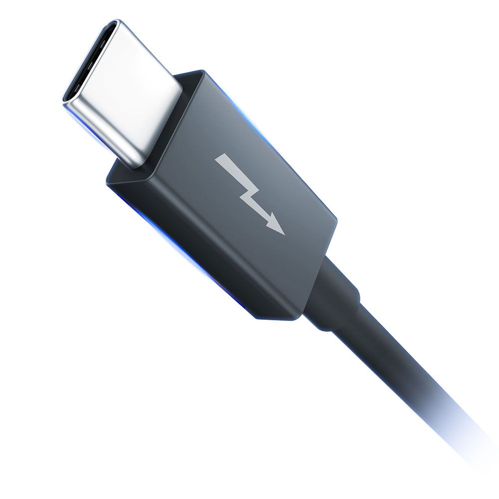3mk Hyper ThunderBolt kábel 240W 1m Black