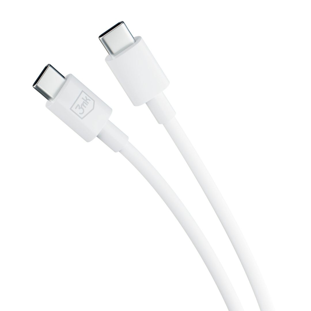 3mk Hyper kábel C - C 100W 1,2m White