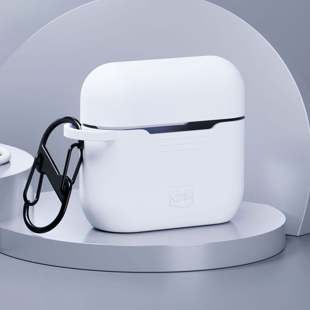 3mk Szilikon AirPods Telefontok Fehér Apple AirPods Pro