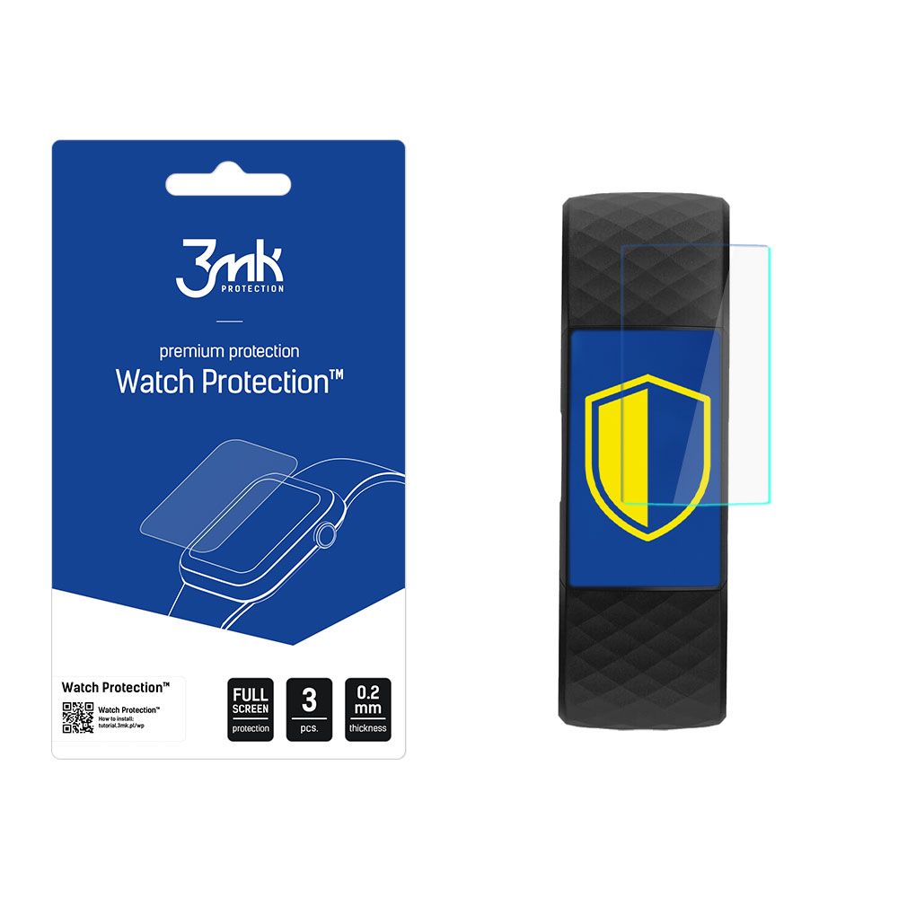 3mk Óra kijelző védőfólia ARC FitBit Charge 4