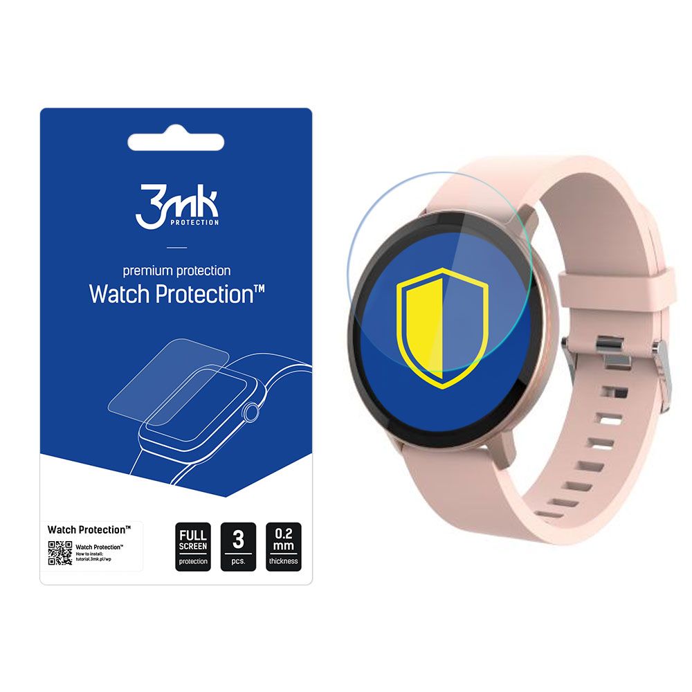 3mk Óra kijelző védőfólia FlexibleGlass hibrid üvegfólia 7H Forever ForeVive Lite SB-315