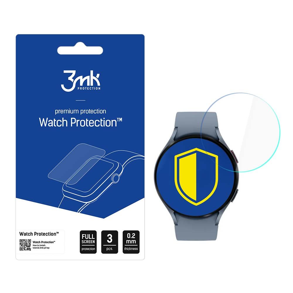 3mk Óra kijelző védőfólia FlexibleGlass hibrid üvegfólia 7H Samsung Galaxy Watch 5 44 mm