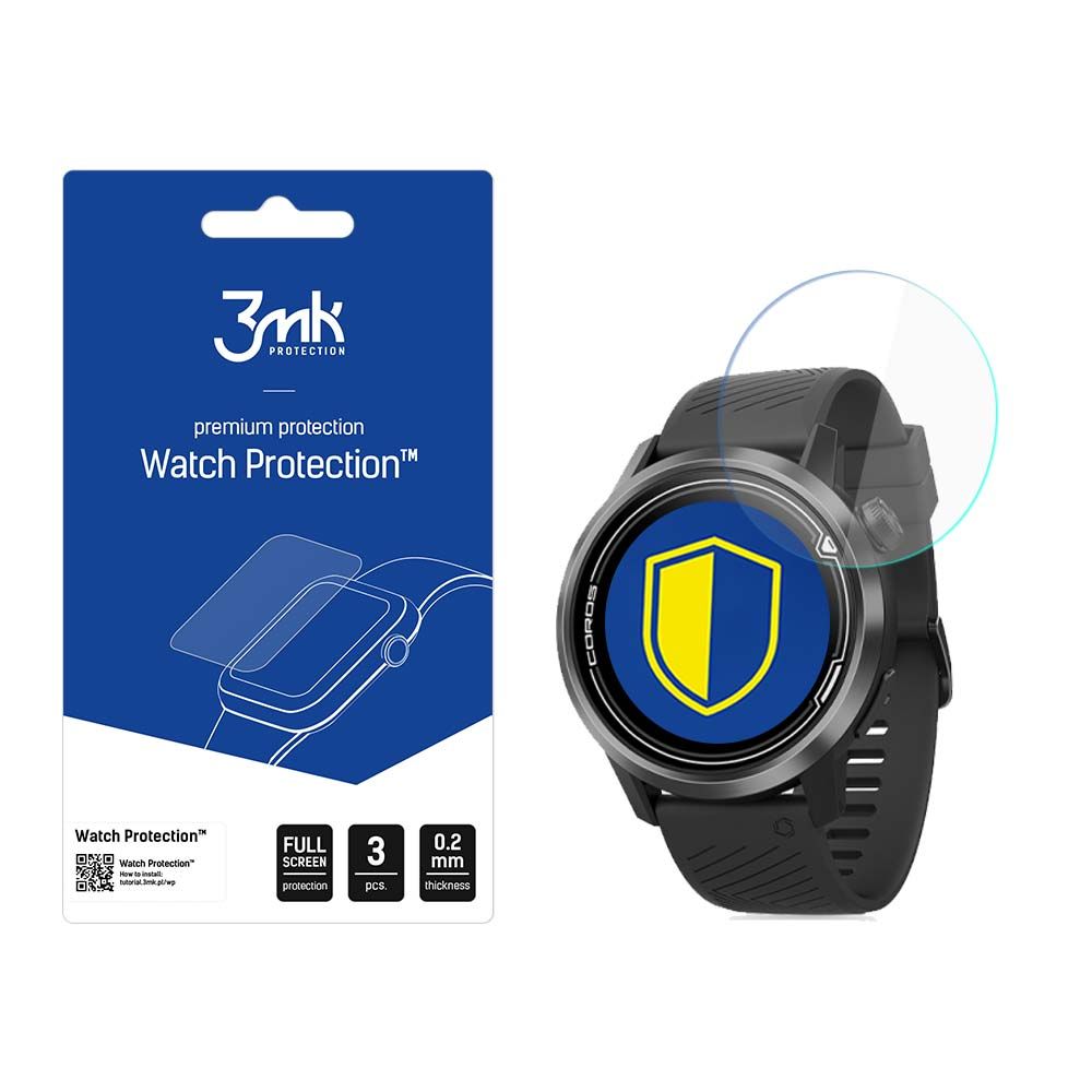 3mk Óra kijelző védőfólia FlexibleGlass hibrid üvegfólia 7H Coros Apex 2 Pro 46mm