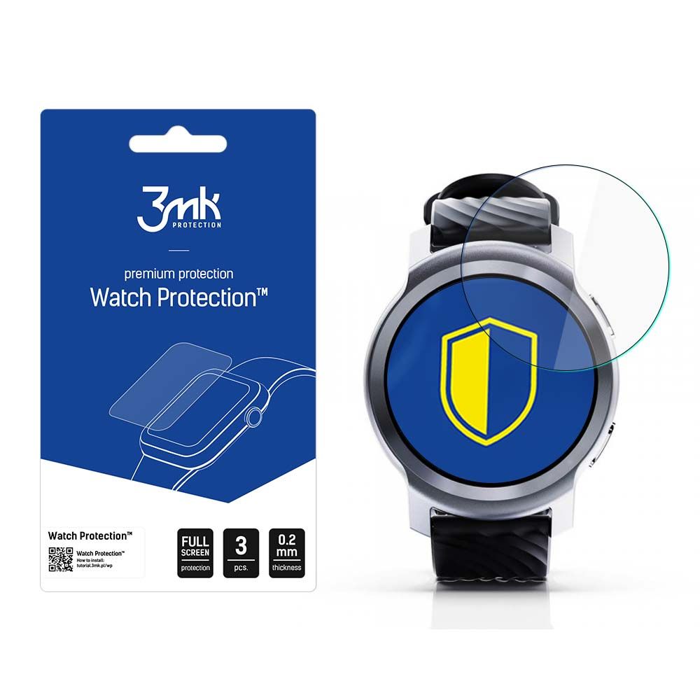 3mk Óra kijelző védőfólia FlexibleGlass hibrid üvegfólia 7H Motorola Moto Watch 100