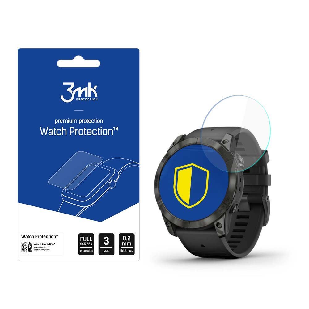 3mk Óra kijelző védőfólia FlexibleGlass hibrid üvegfólia 7H Garmin Epix Pro gen 2 42mm