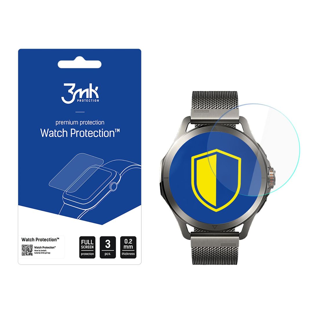 3mk Óra kijelző védőfólia FlexibleGlass hibrid üvegfólia 7H Xiaomi Watch S4 Sport