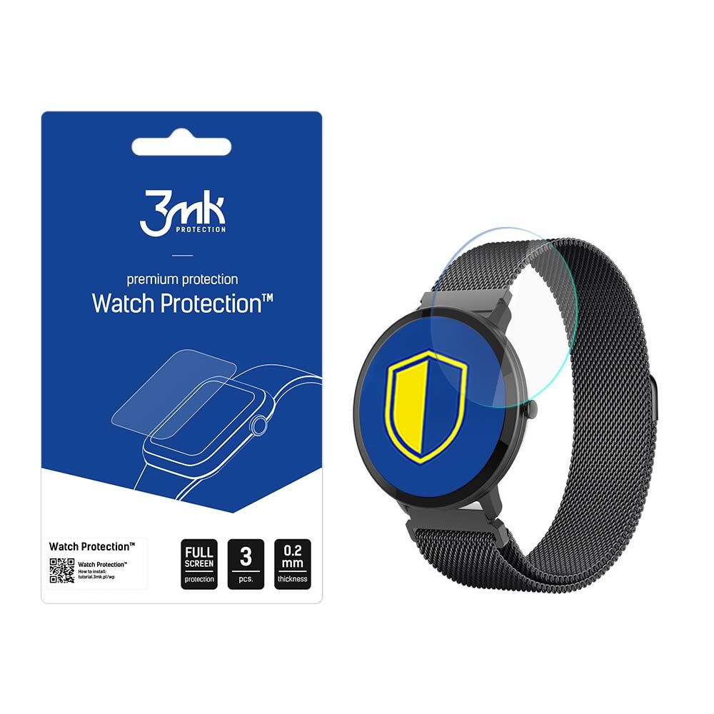 3mk Óra kijelző védőfólia FlexibleGlass hibrid üvegfólia 7H Forever Forevive SB-320