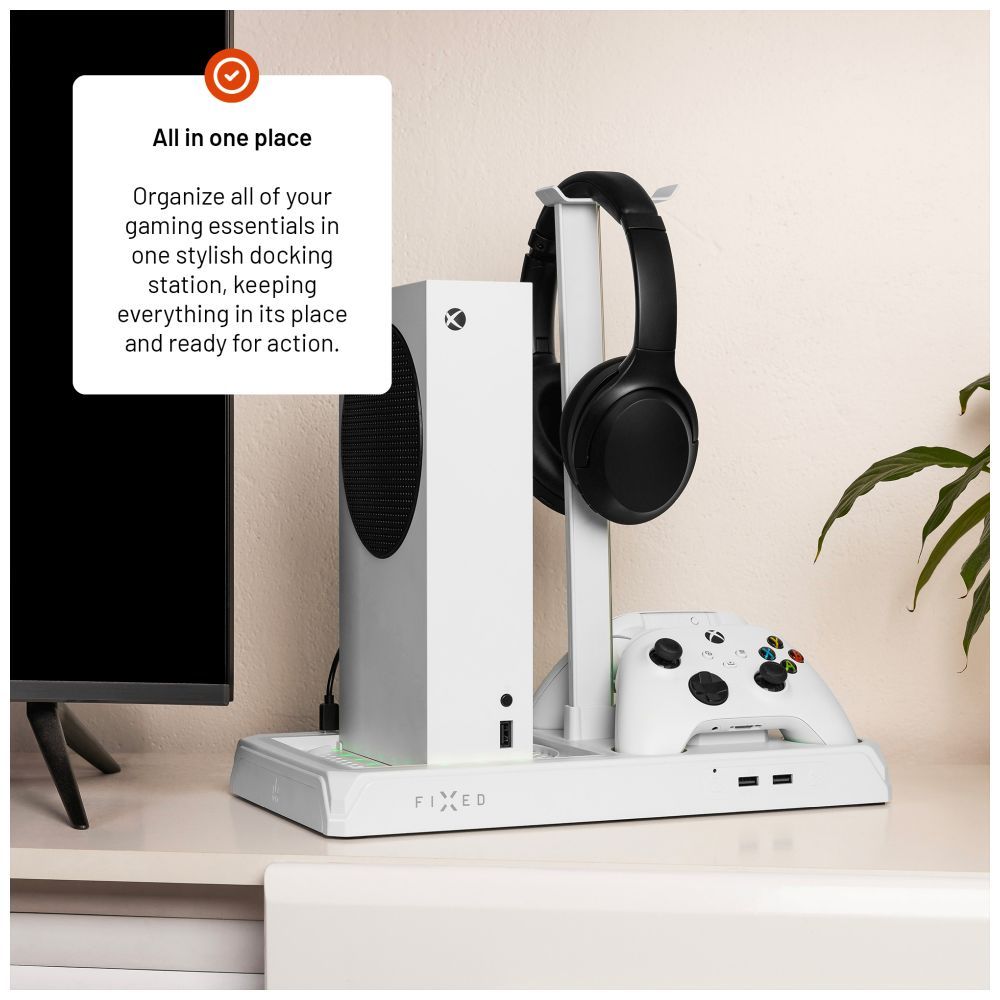 FIXED Többfunkciós állomás Xboxhoz X és S-hez fehér