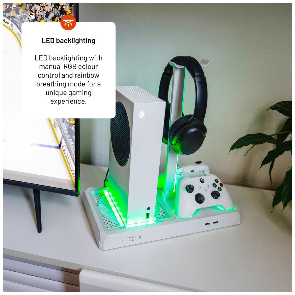 FIXED Többfunkciós állomás Xboxhoz X és S-hez fehér
