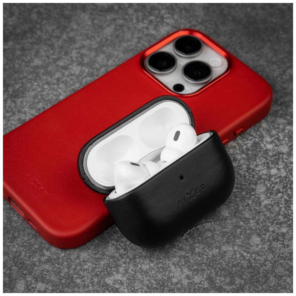 FIXED PodsLeather Apple Airpods 3-hoz fekete