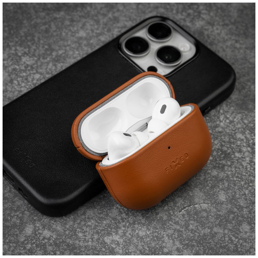 FIXED PodsLeather Apple Airpods 3-hoz barna