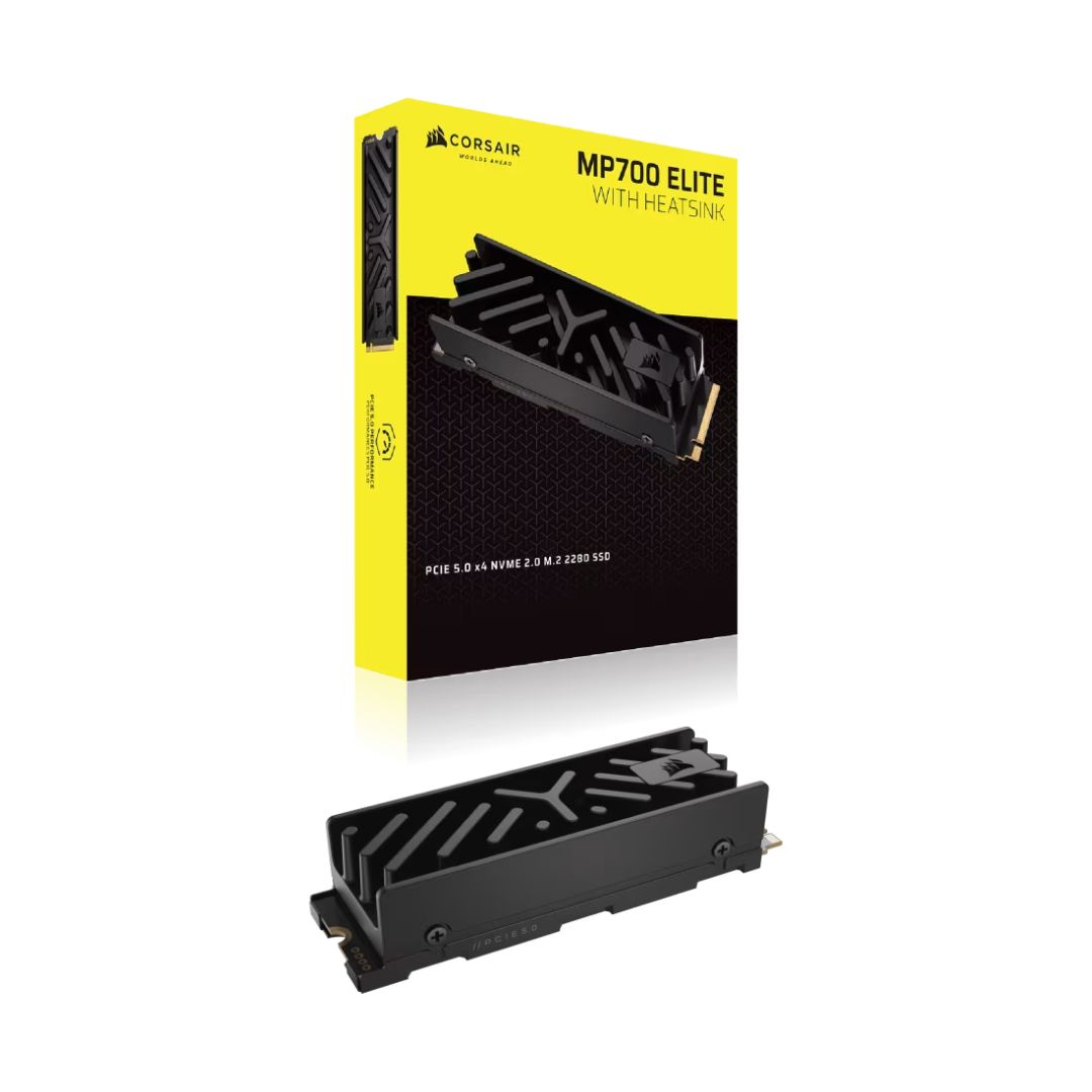 Corsair 1TB M.2 2280 NVMe MP700 ELITE with Heatsink