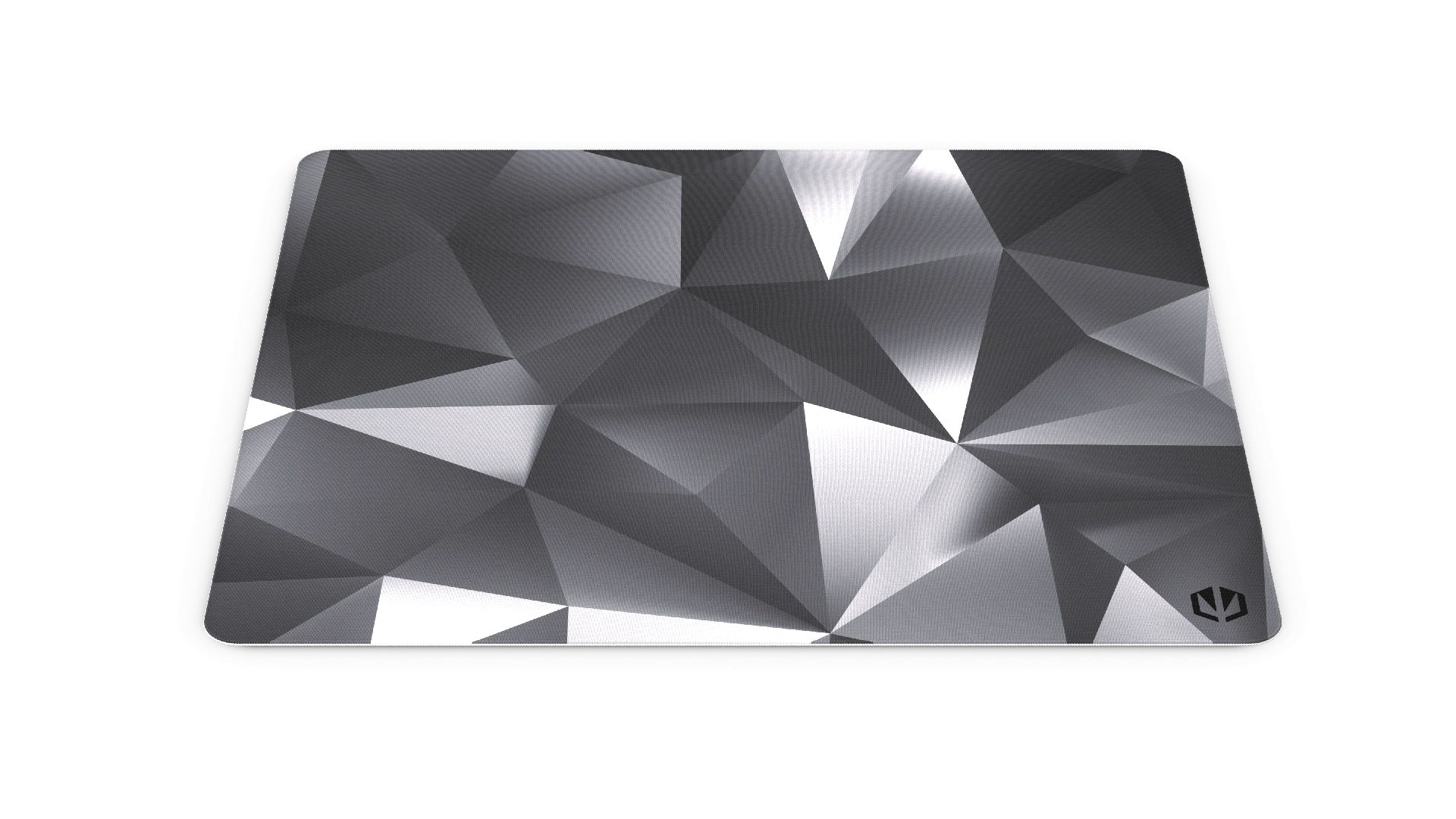 Endorfy Crystal Black L Egérpad Black/White