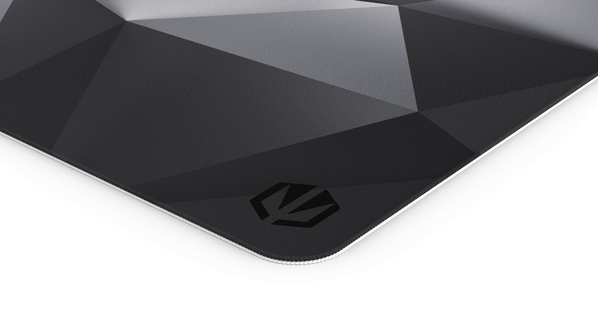 Endorfy Crystal Black XL Egérpad Black/White
