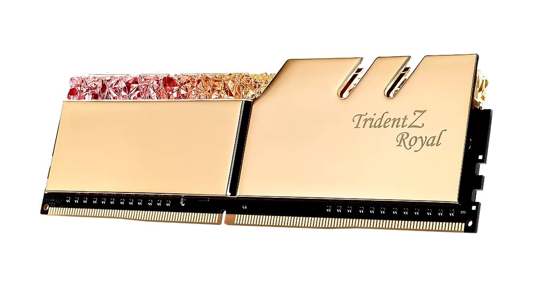 G.SKILL 128GB DDR4 3200MHz Kit(8x16GB) Trident Z Royal