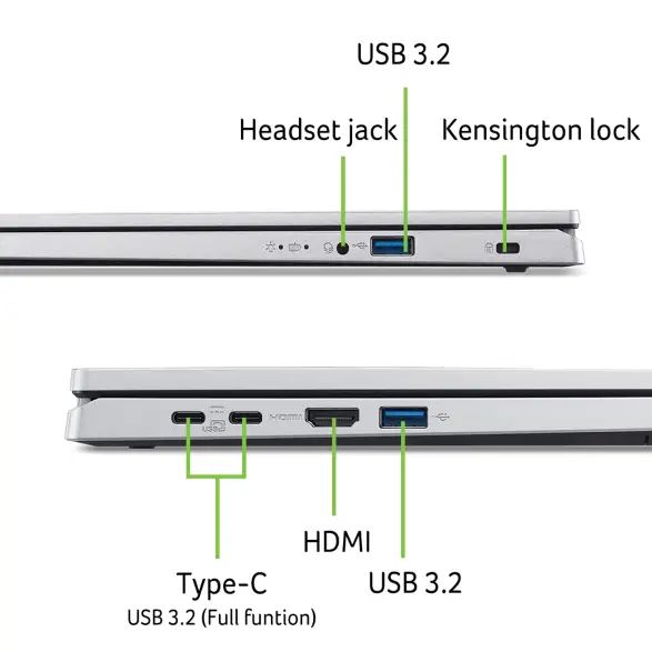 Acer Aspire AG15-71P-53ZM Silver