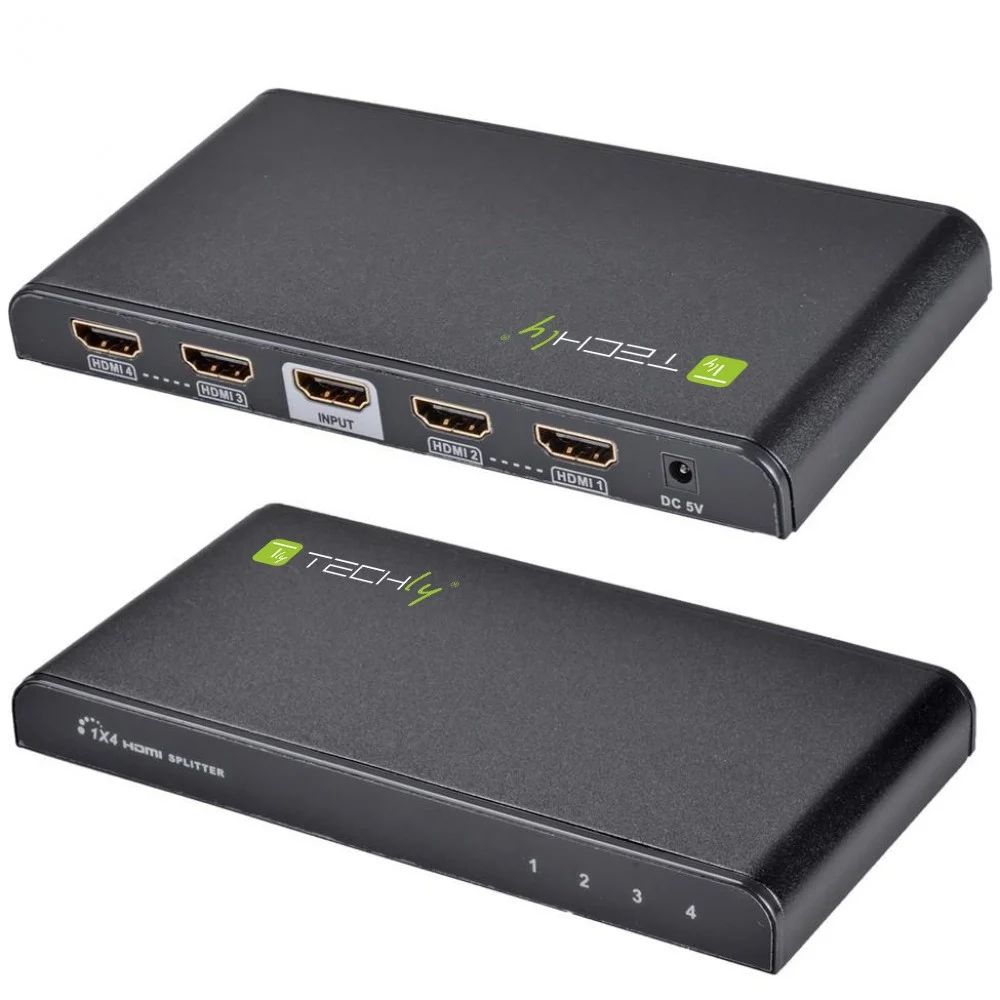 TECHLY  Splitter HDMI 4 way 4K*2K