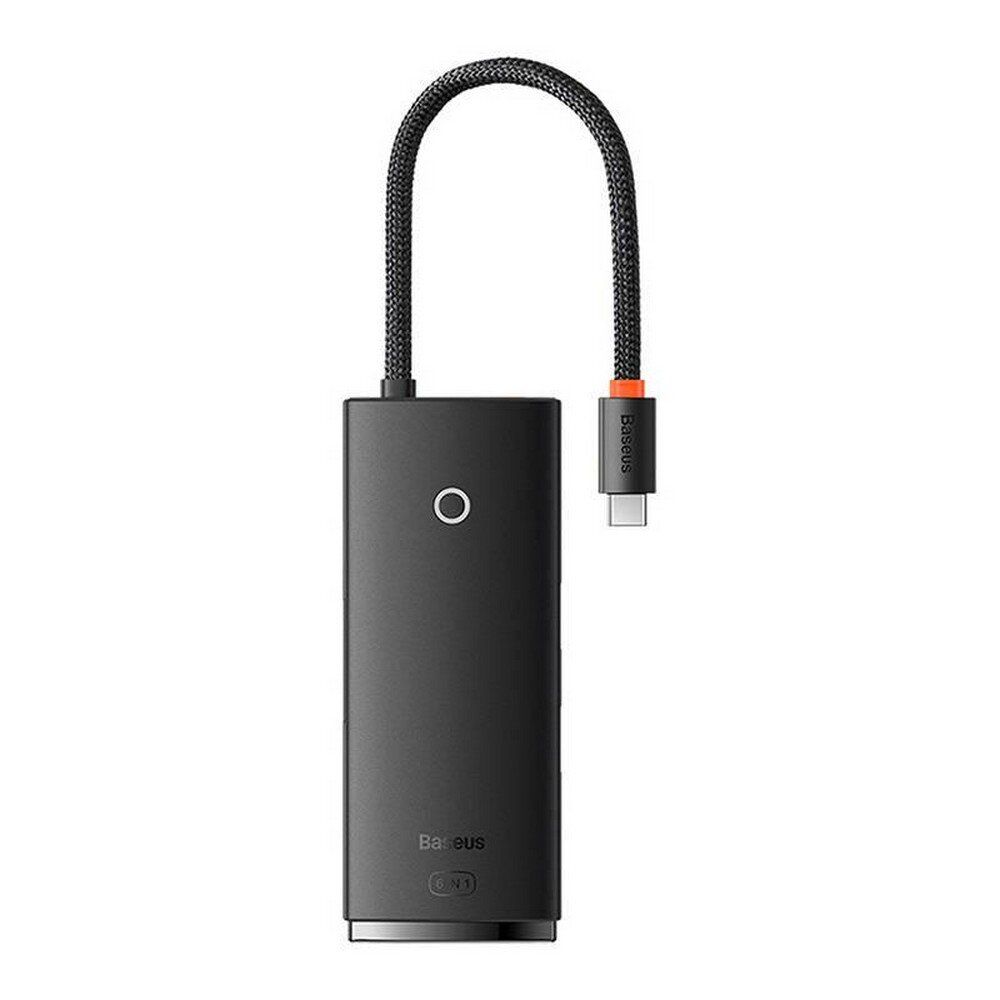 Baseus OS Lite 6 portos USB HUB Black