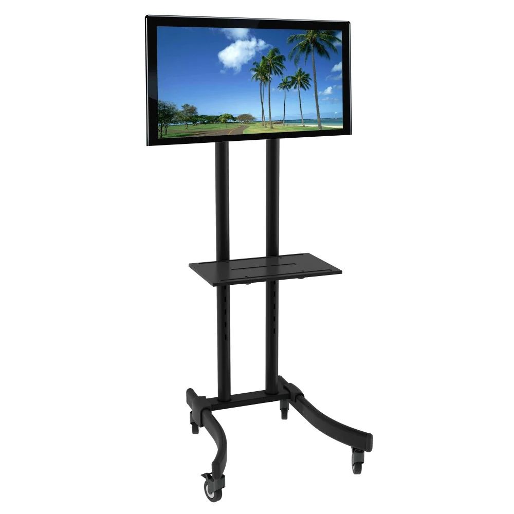 TECHLY  Mobile TV Stand/Trolley for LED/LCD 32-70" with shelf