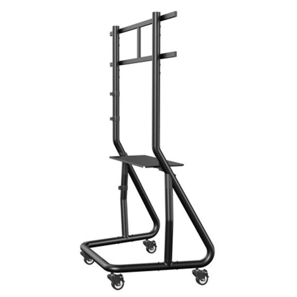TECHLY  Trolley Floor Support for TV from 60" to 105" Black