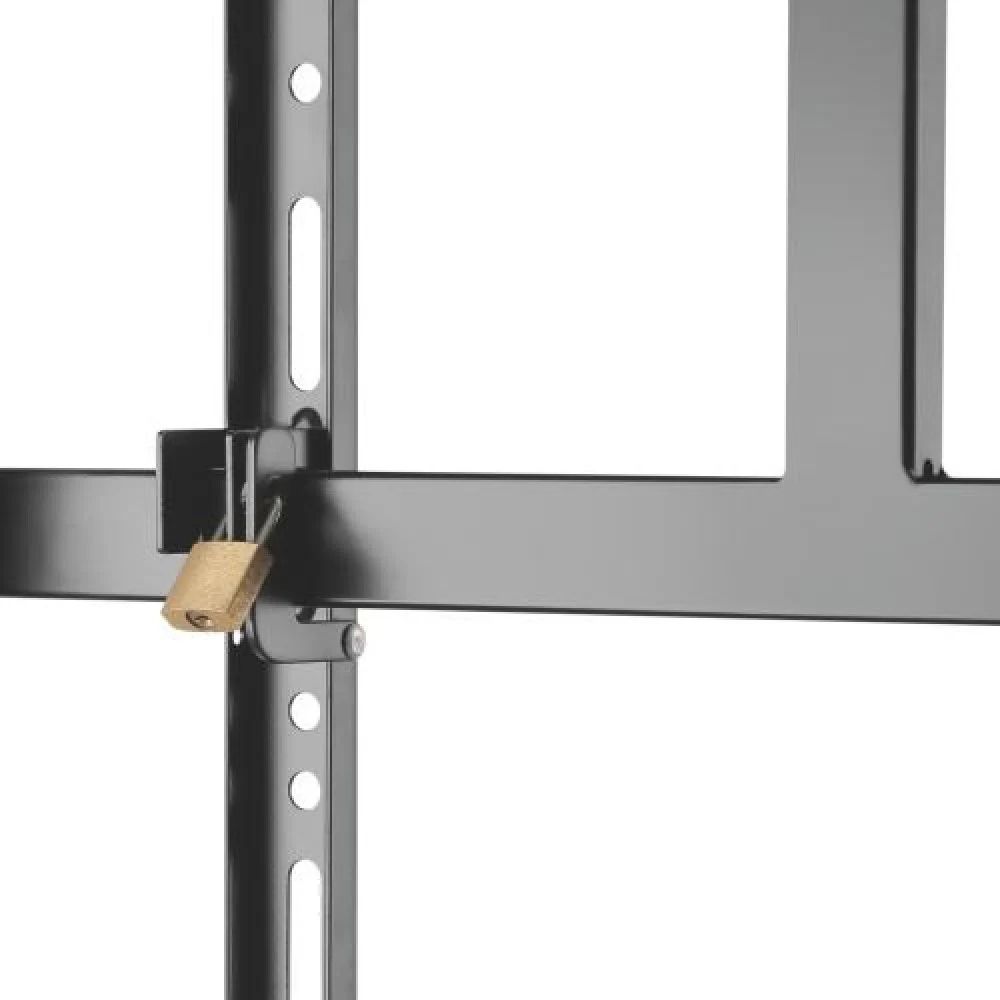 TECHLY  Trolley Floor Support for TV from 60" to 105" Black