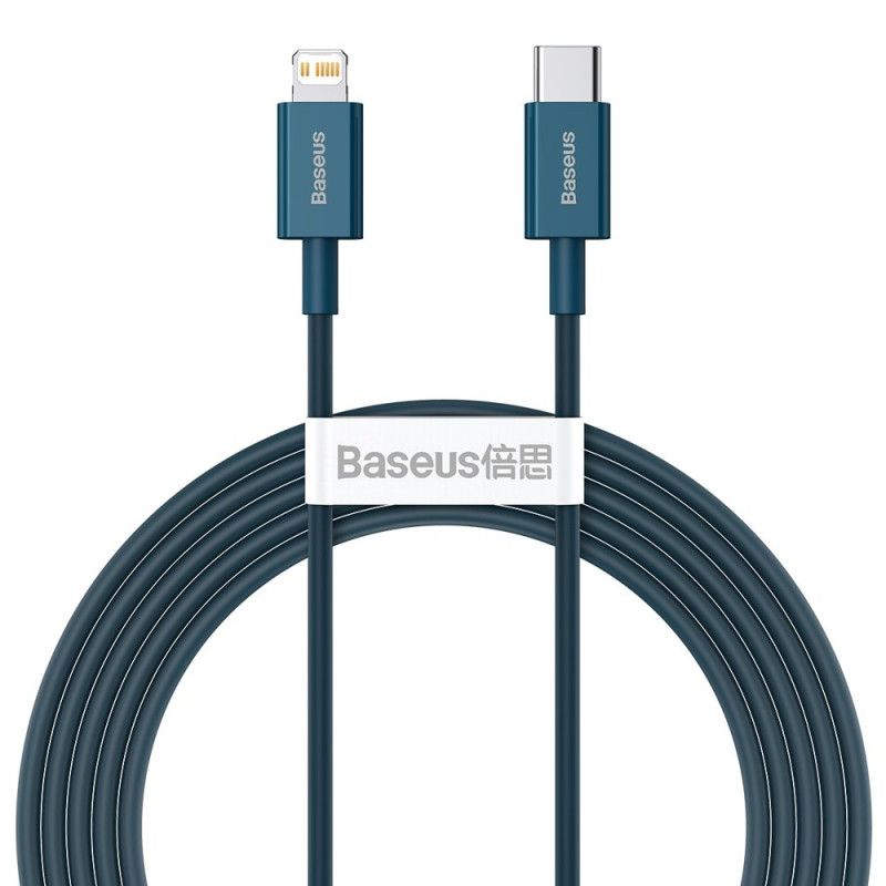 Baseus Superior 20W Type-C/Lightning Cable 2m Blue