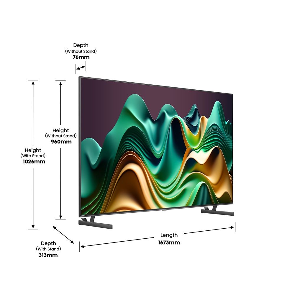 Hisense 75" 75U6NQ MiniLED Smart