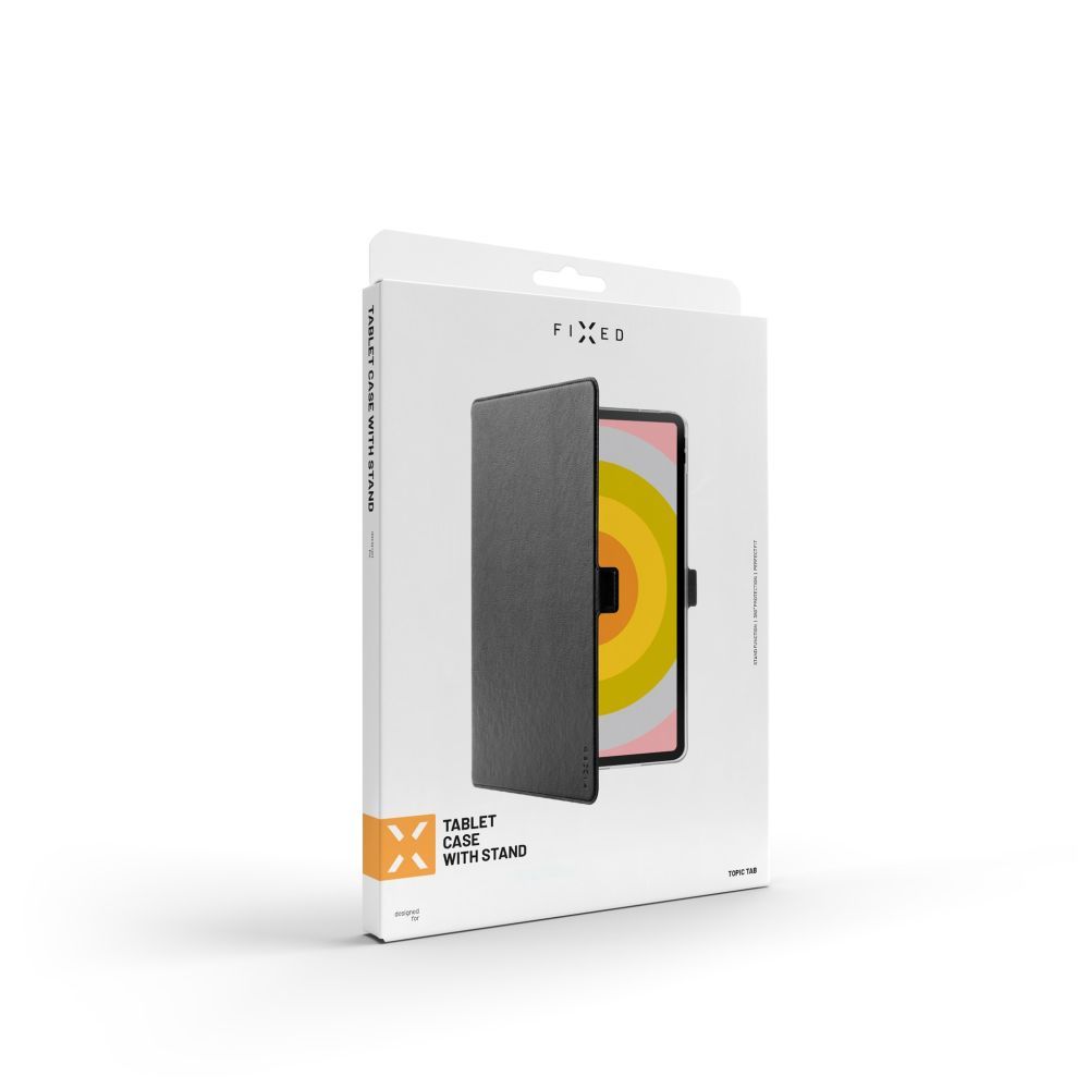 FIXED Topic könyvtok Samsung Galaxy Tab S8 Ultra/S9 Ultra/S10, fekete