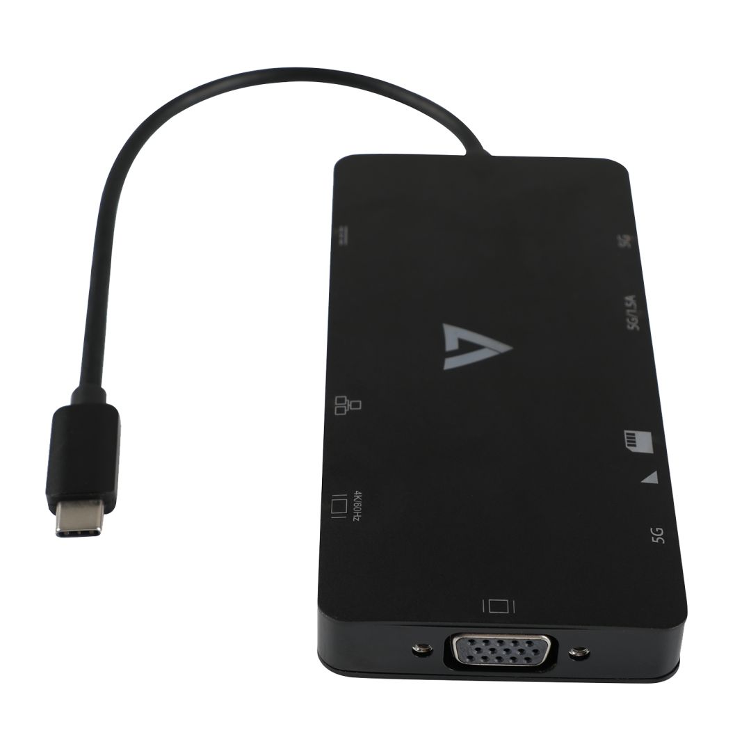 V7 USB-C Alt Mode Mini Alt Mode Docking Station