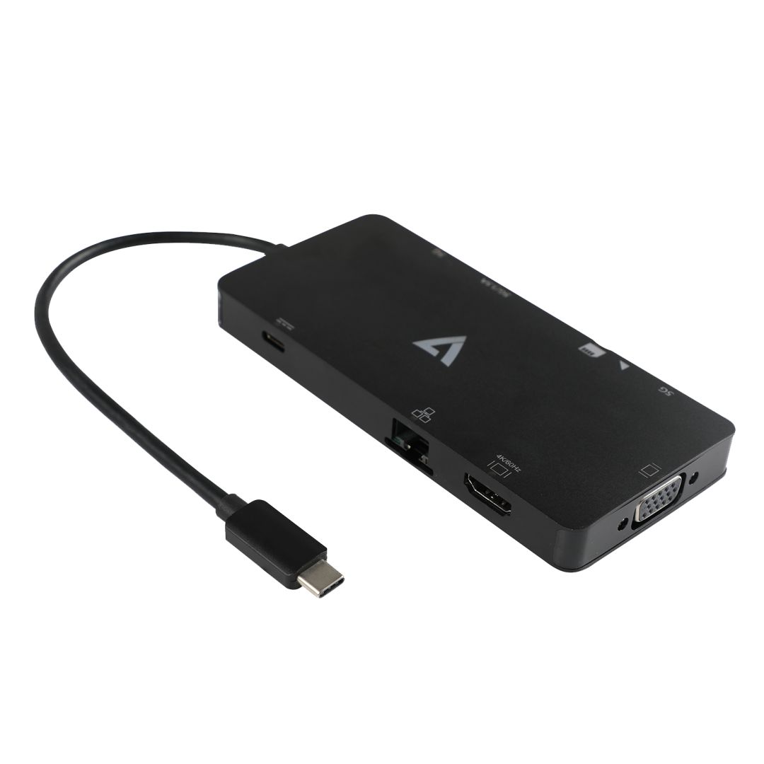 V7 USB-C Alt Mode Mini Alt Mode Docking Station