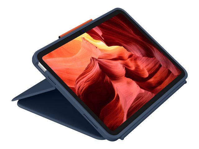 Logitech Rugged Combo 4 Keyboard and Folio Case Classic Blue