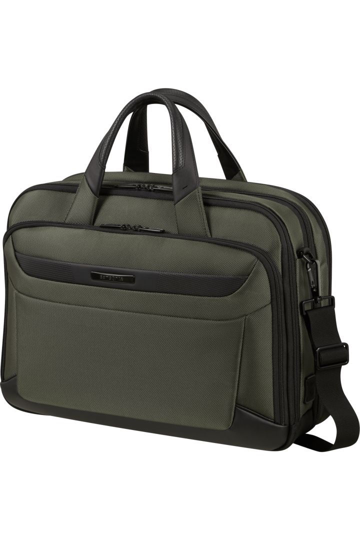 Samsonite Pro-DLX 6 Bailhandle Expandable 15,6" Green