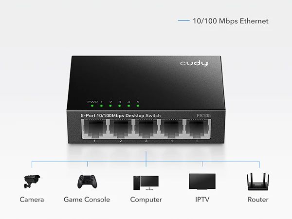 Cudy FS105 5-port Switch