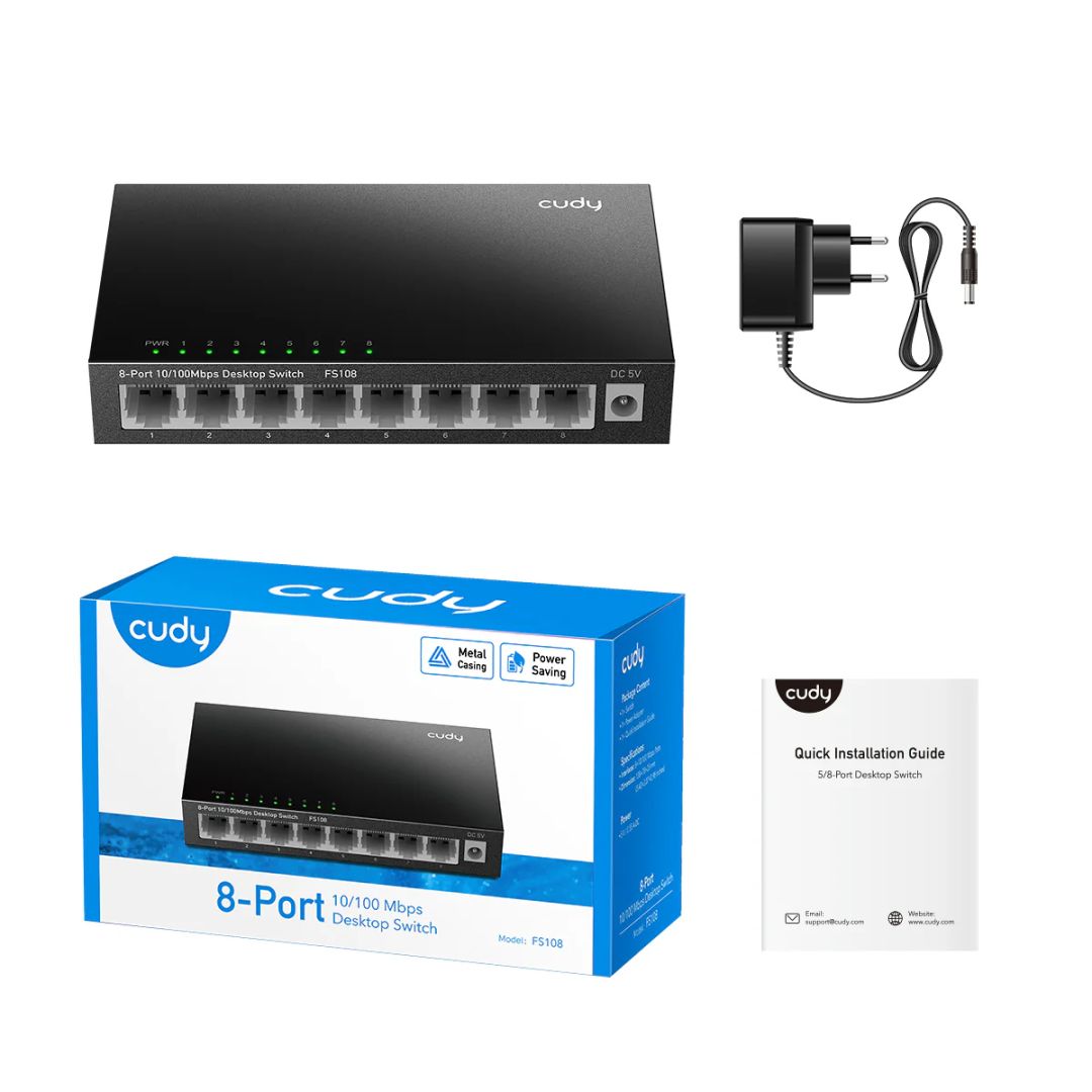Cudy FS108 8-port Switch