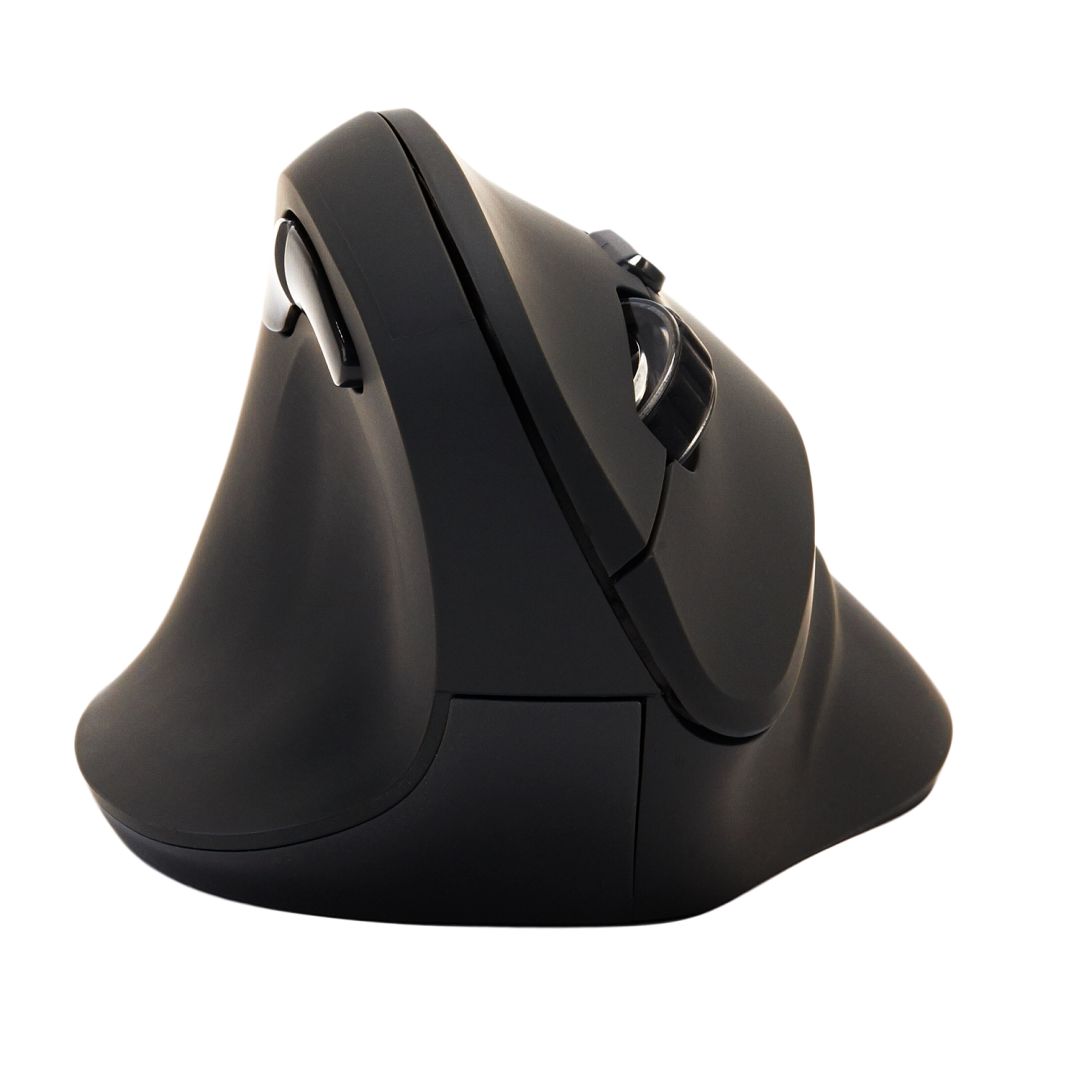 V7 MW400L Left Hand 2.4Ghz Vertical Ergonomic Mouse Black
