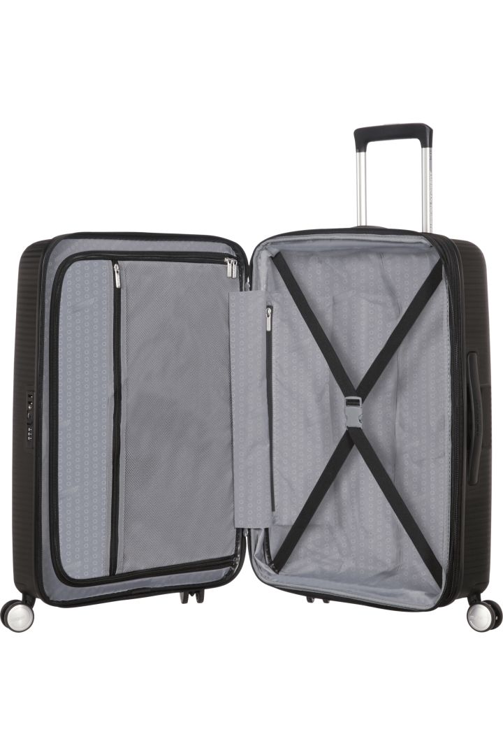 American Tourister Soundbox Large Suitcase Bass Black