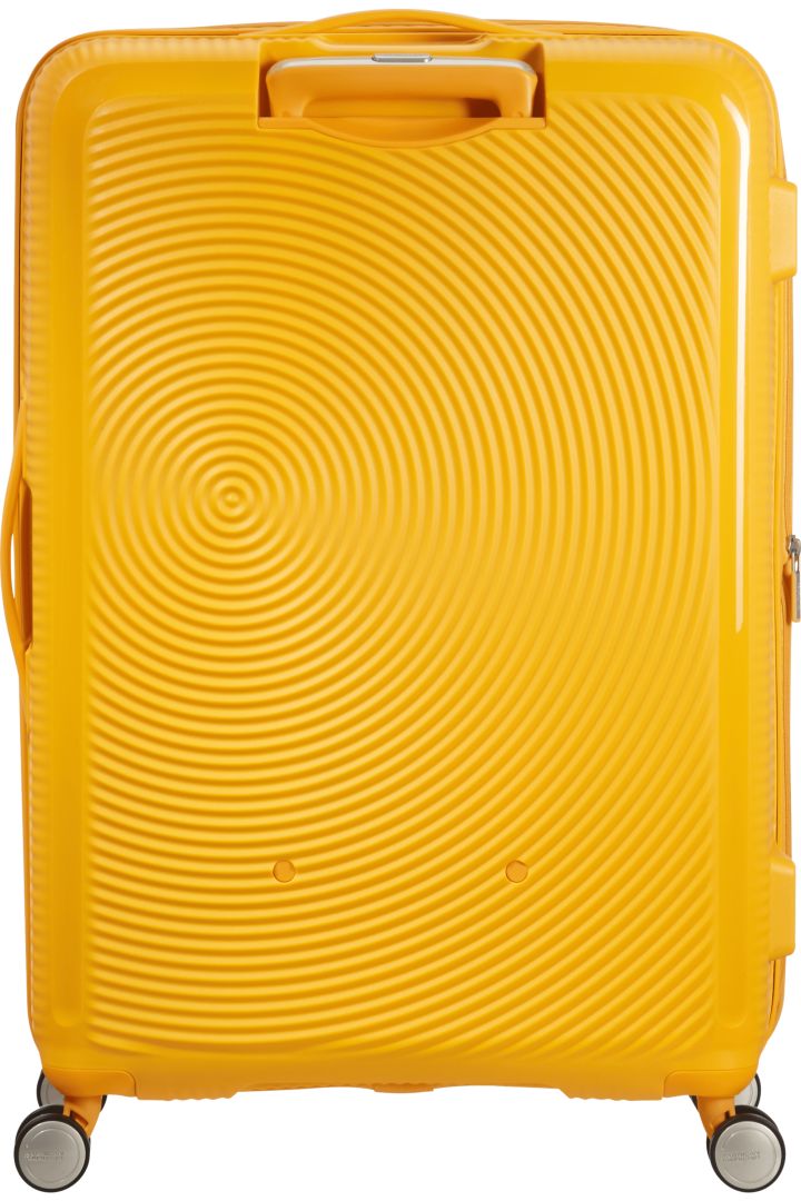 American Tourister Soundbox Large Suitcase Golden Yellow