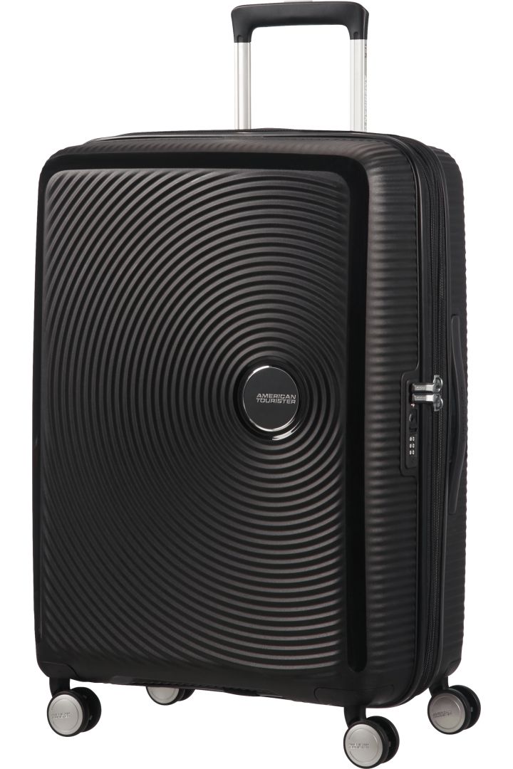 American Tourister Soundbox Medium Suitcase Bass Black